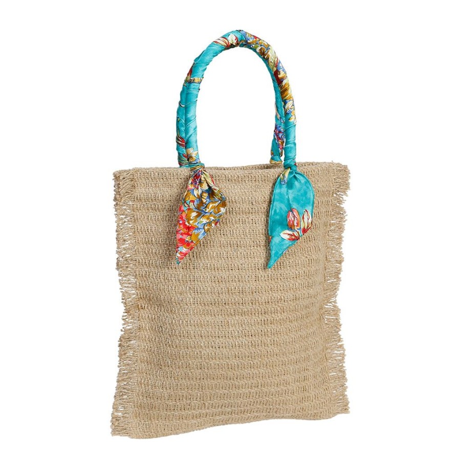 Accessoires Et Loisirs Fabrique De Styles Sacs Et Pochettes | Sac Boho Naturel 36X30Cm Jute