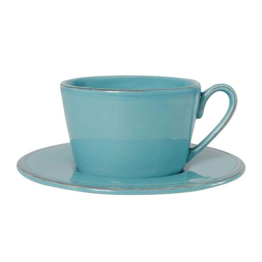 Arts De La Table Fabrique De Styles Tasses Et Mugs | Tasse En Faience Turquoise - Constance