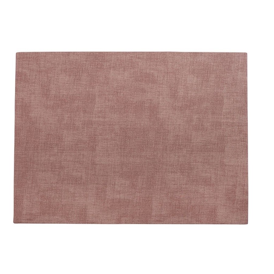 Textiles Fabrique De Styles Sets De Table | Set De Table Rectangle Saumon 46X33Cm - Meli Melo