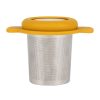 Arts De La Table Fabrique De Styles Accessoires The Et Cafe | Infuseur Universel En Inox Et Silicone Jaune - Colorada