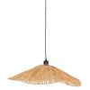 Luminaires Fabrique De Styles | Suspension En Raphia L68Cm Naturel - Terre Brulee