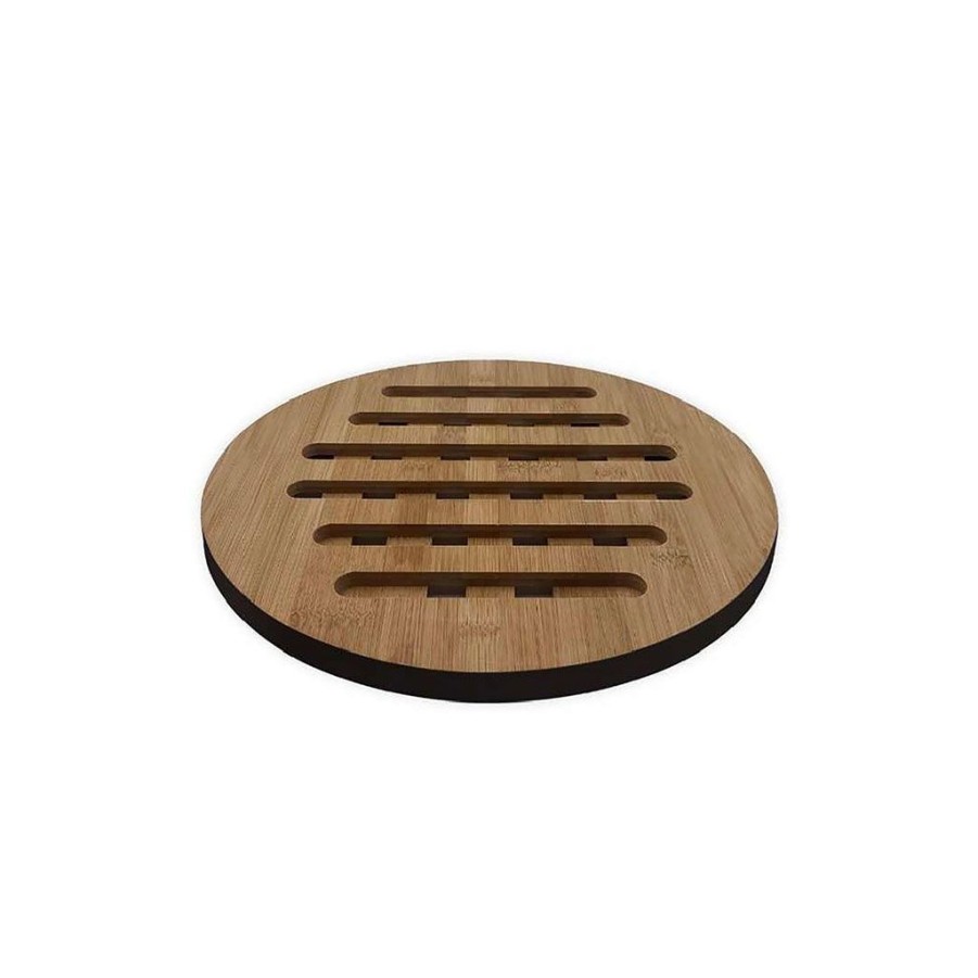 Arts De La Table Fabrique De Styles Accessoires De Table | Dessous De Plat En Bois - Graphite