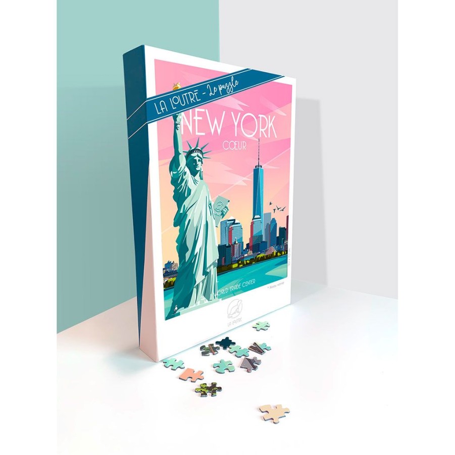 Accessoires Et Loisirs Fabrique De Styles | Puzzle Ville New York 1000Pcs 48X69Cm