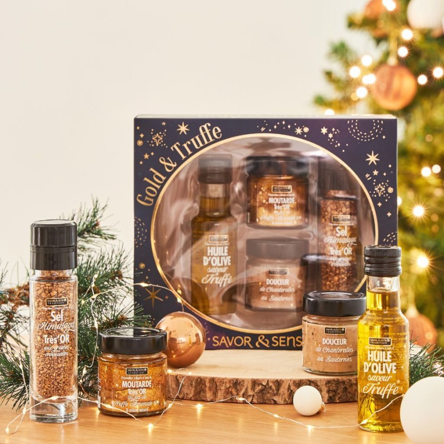 Epicerie Fabrique De Styles Condiments Et Epices | Coffret Autour De La Truffe