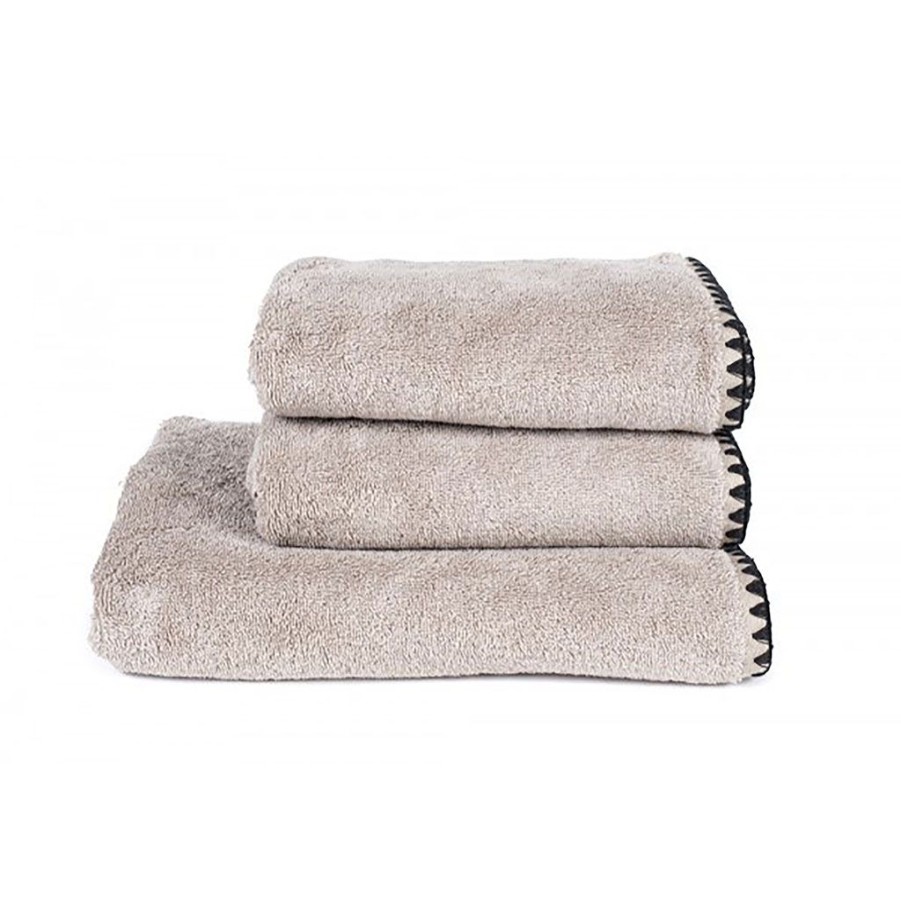 Textiles Fabrique De Styles Gants | Gant De Toilette En Coton Couleur Lin 15X21Cm - Issey