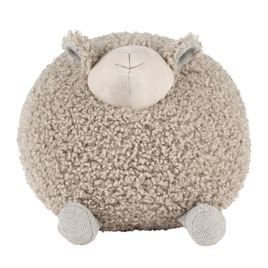 Deco Fabrique De Styles Petits Objets Deco | Deco Mouton Shaggy Gris H30Cm