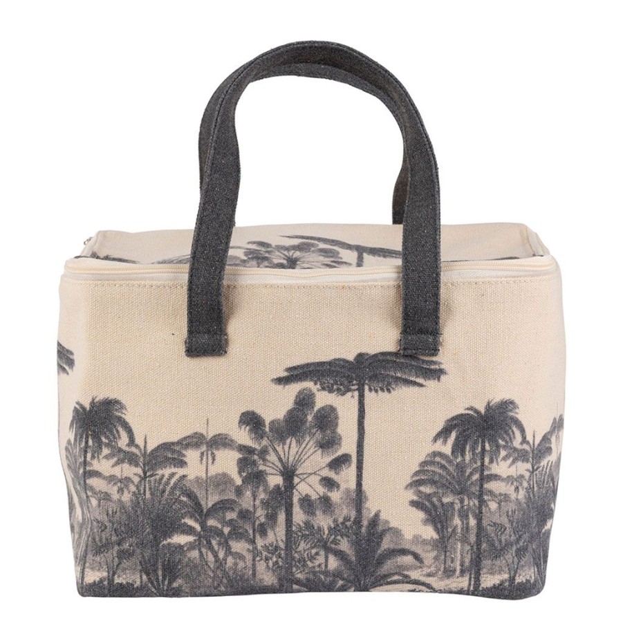 Accessoires Et Loisirs Fabrique De Styles Sacs Et Pochettes | Sac Isotherme Tropiques Ecru Et Noir - Tropic Etoile