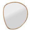 Deco Fabrique De Styles | Miroir Irregulier En Bois De Manguier Naturel 93X97Cm -Hervea