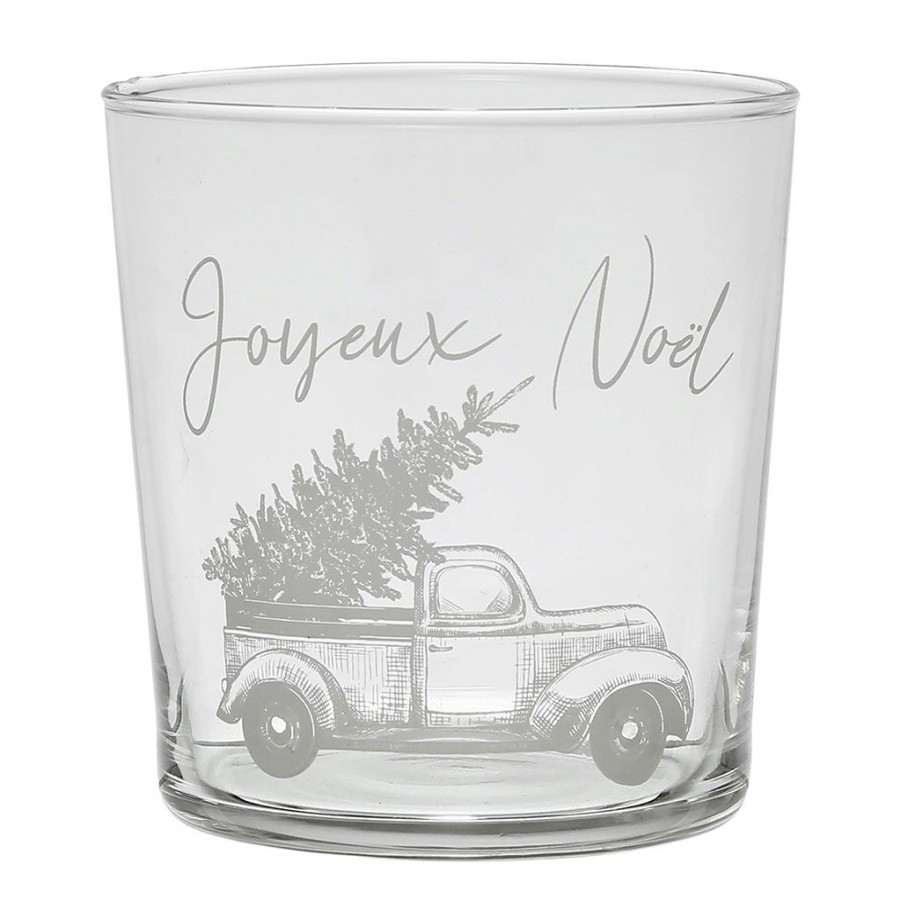 Arts De La Table Fabrique De Styles Verres A Eau Et Gobelets | Gobelet En Verre Joyeux Noel 35.5Cl - Bodega