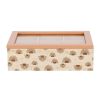 Arts De La Table Fabrique De Styles Boites | Boite A The 6 Compartiments Terracotta- Sweet Leaves