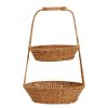 Arts De La Table Fabrique De Styles Accessoires De Table | Serviteur En Rotin Naturel D30Xh46Cm - Fantine