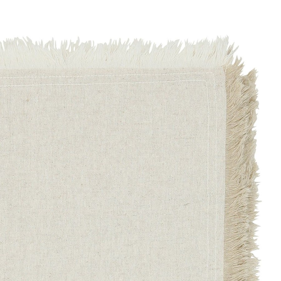 Textiles Fabrique De Styles Nappes | Nappe En Coton Et Lin Naturel 160X160Cm -Airy