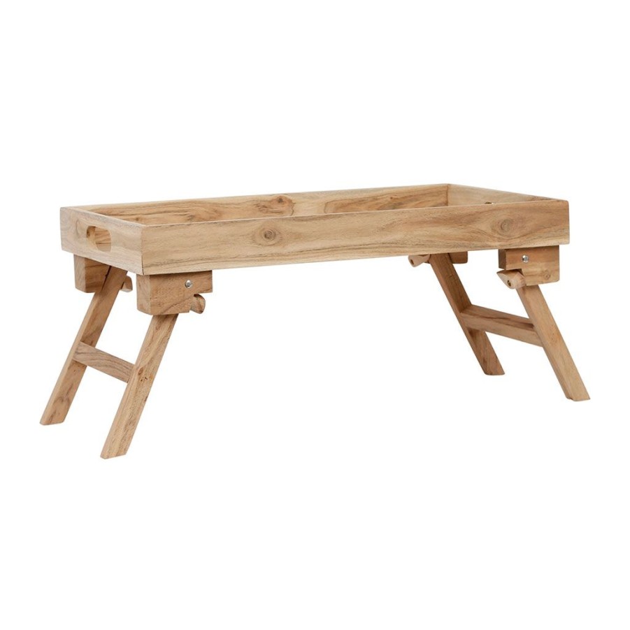 Arts De La Table Fabrique De Styles Plateaux | Plateau Tv Pliant En Bois - Dalbert