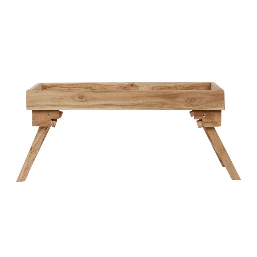 Arts De La Table Fabrique De Styles Plateaux | Plateau Tv Pliant En Bois - Dalbert