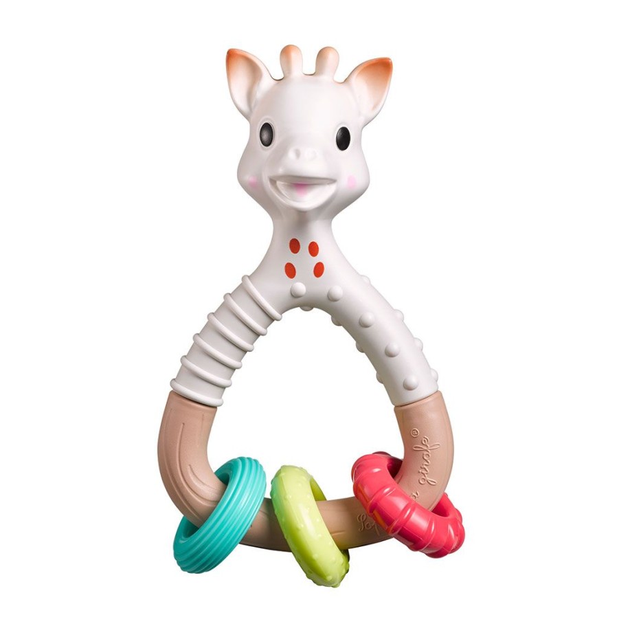 Coin Des Petits Fabrique De Styles | Hochet Natur'Rings - Sophie La Girafe