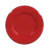 Arts De La Table Fabrique De Styles Assiettes | Assiette A Dessert En Faience Rouge D23.5Cm - Constance