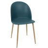 Meubles Fabrique De Styles Chaises | Chaise Scandinave Bergen Bleu Canard