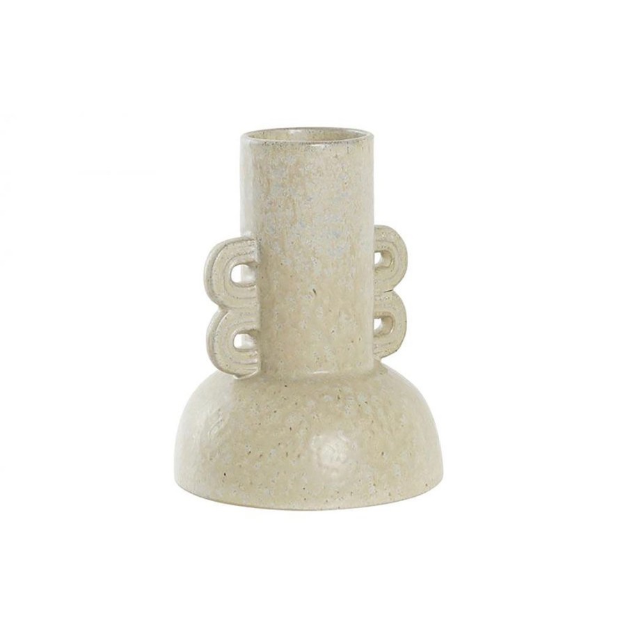 Deco Fabrique De Styles Vases Et Soliflores | Vase En Ceramique Gris D12Xh15Cm