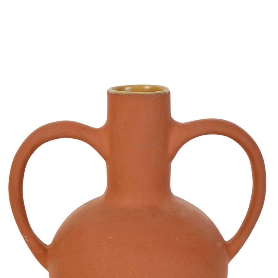 Deco Fabrique De Styles Vases Et Soliflores | Vase Solae Terracotta D16Xh20Cm Terre Cuite