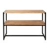 Meubles Fabrique De Styles Consoles | Console En Acacia Et Pieds En Fer Noir - Brooklyn