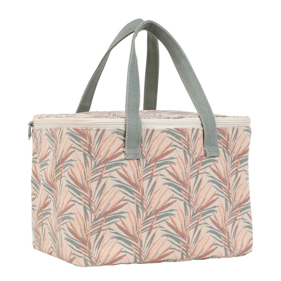 Arts De La Table Fabrique De Styles Sacs | Sac Isotherme Tropic'Art Sauge Et Corail