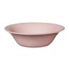 Arts De La Table Fabrique De Styles Plats Et Saladiers | Saladier En Faience Rose Poudre - Constance