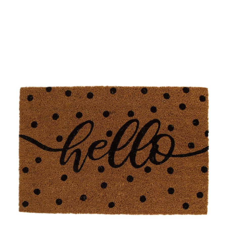 Droguerie Fabrique De Styles | Paillasson En Coco 58X38Cm - Hello