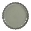 Arts De La Table Fabrique De Styles Plats Et Appareils De Cuisson | Plat Tarte En Gres Bleu Vert D31Cm - Suzanne