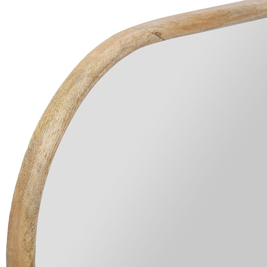 Deco Fabrique De Styles | Miroir Ovale En Manguier 49X119.5Cm - Hervea