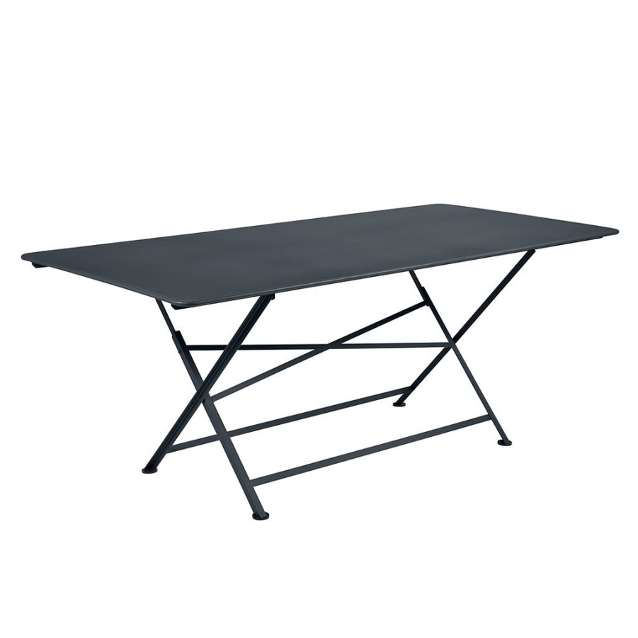 Jardin Fabrique De Styles Tables De Jardin | Table De Jardin Pliante En Acier Carbone 190X90 - Cargo