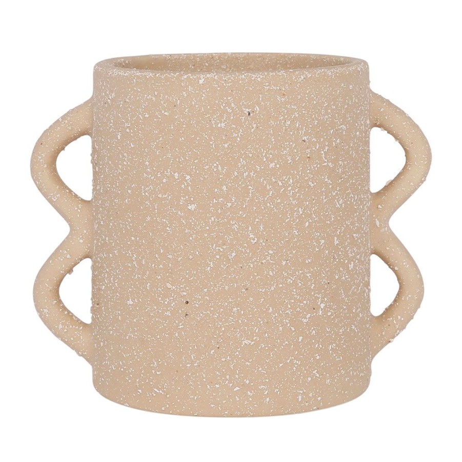 Deco Fabrique De Styles Petits Objets Deco | Pot En Gres Nude H8.5Cm - Terre Boheme