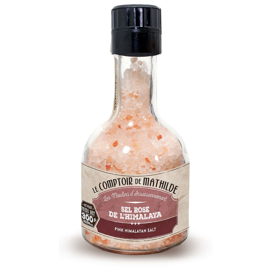 Epicerie Fabrique De Styles Condiments Et Epices | Moulin Sel Rose De L'Himalaya Empilable - 300G