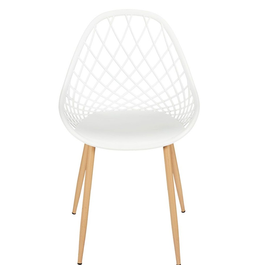 Jardin Fabrique De Styles Chaises&Fauteuils | Chaise De Jardin En Plastique Blanc - Malaga