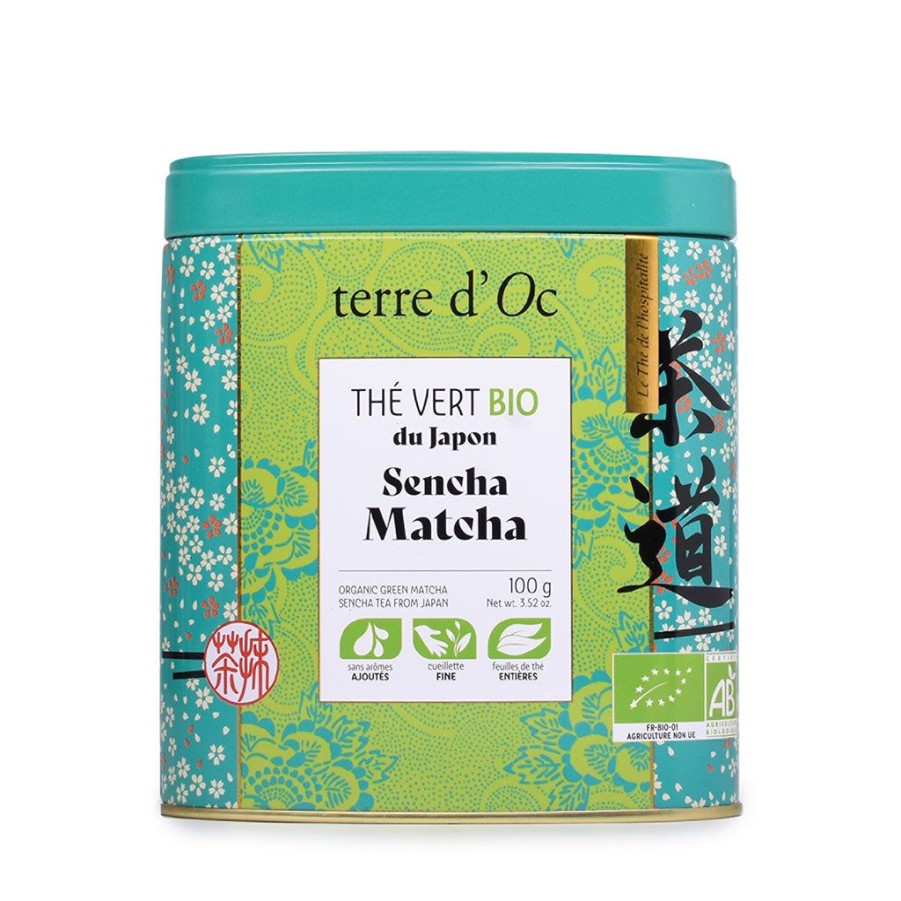 Epicerie Fabrique De Styles Cafes&Thes Et Infusions | The Vert Sencha Matcha -100G - Bio